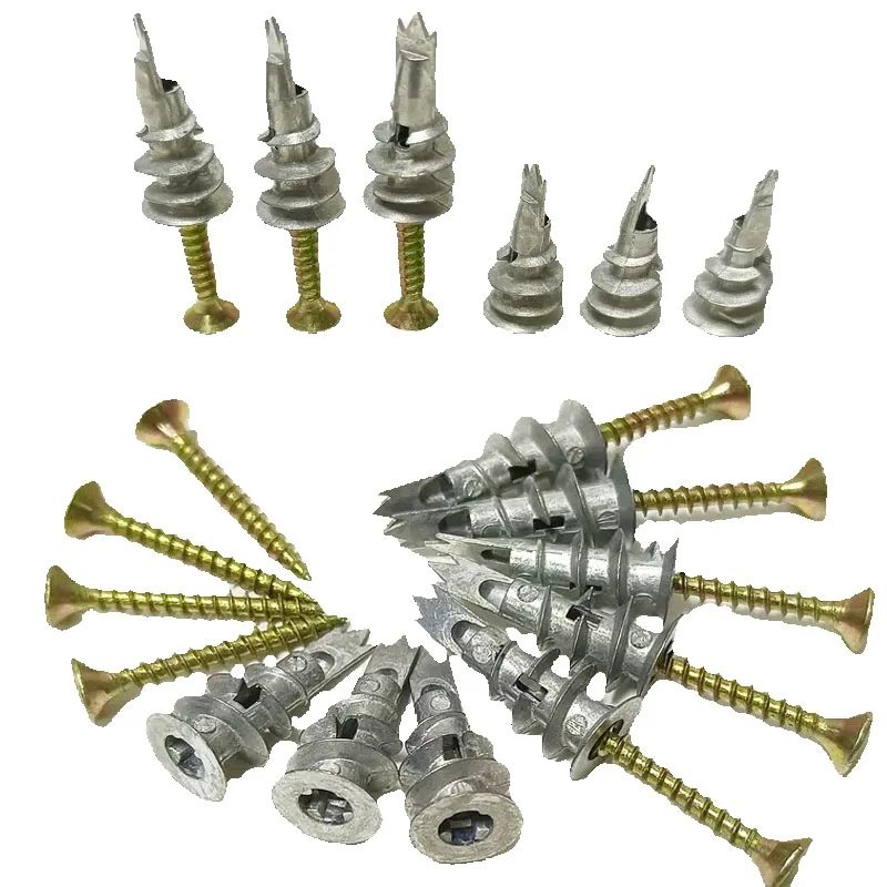Drywall Anchor Screw - 10 قطع من مثبتات الجدران المعدنية