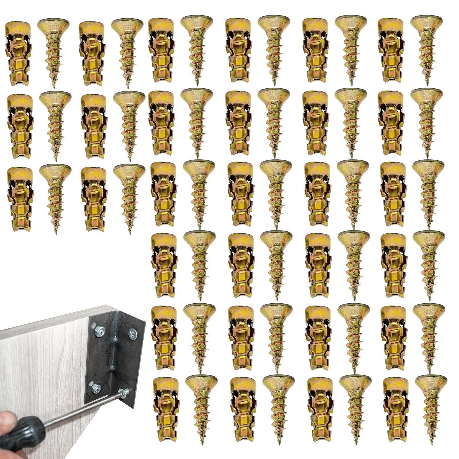 Drywall Anchor Screw - مجموعة براغي تمدد قصيرة من الفولاذ