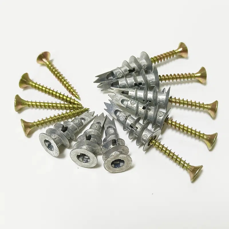 10 قطع من مثبتات الجدران المعد - مراجعة Drywall Anchor Screw وسعره