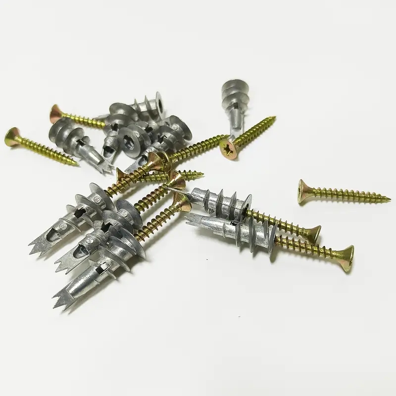 10 قطع من مثبتات الجدران المعد - مراجعة Drywall Anchor Screw وسعره