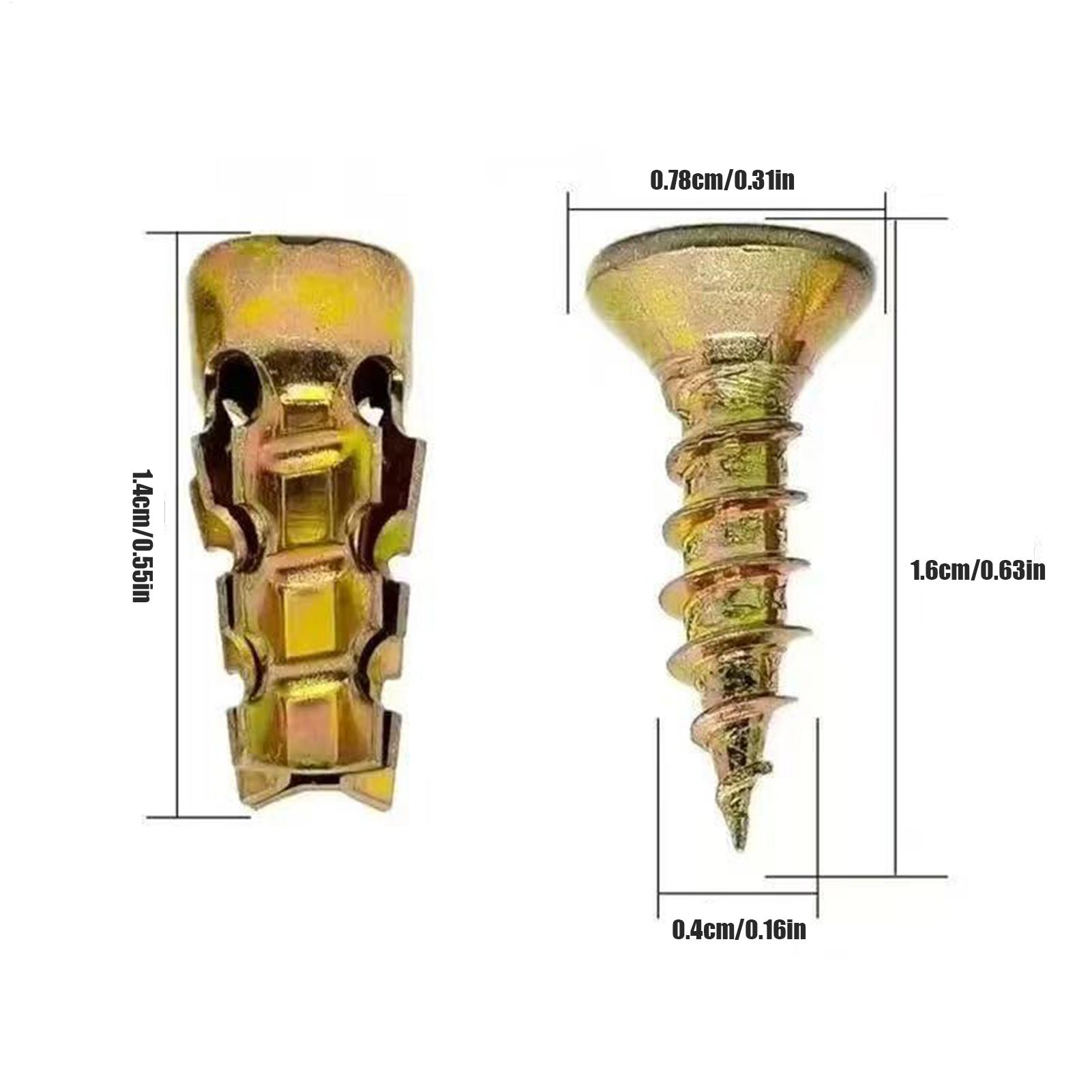 مجموعة براغي تمدد قصيرة من الف - مراجعة Drywall Anchor Screw وسعره