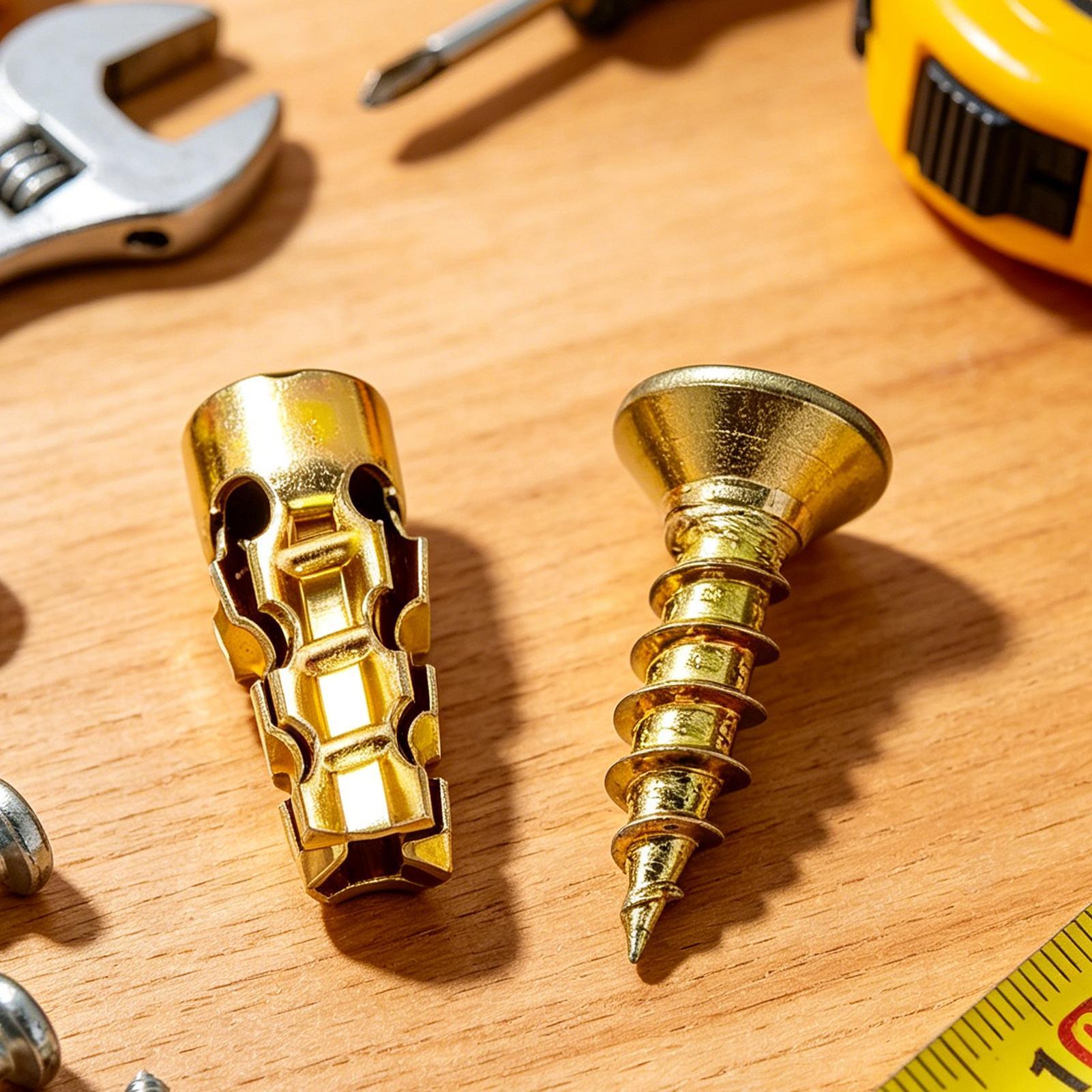 مجموعة براغي تمدد قصيرة من الف - مراجعة Drywall Anchor Screw وسعره
