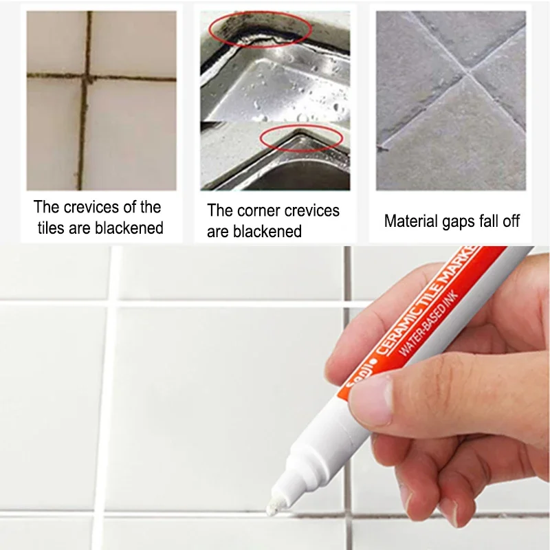 12 لون أبيض مقاوم للماء بلاط م - مراجعة Tile Grout Repair وسعره