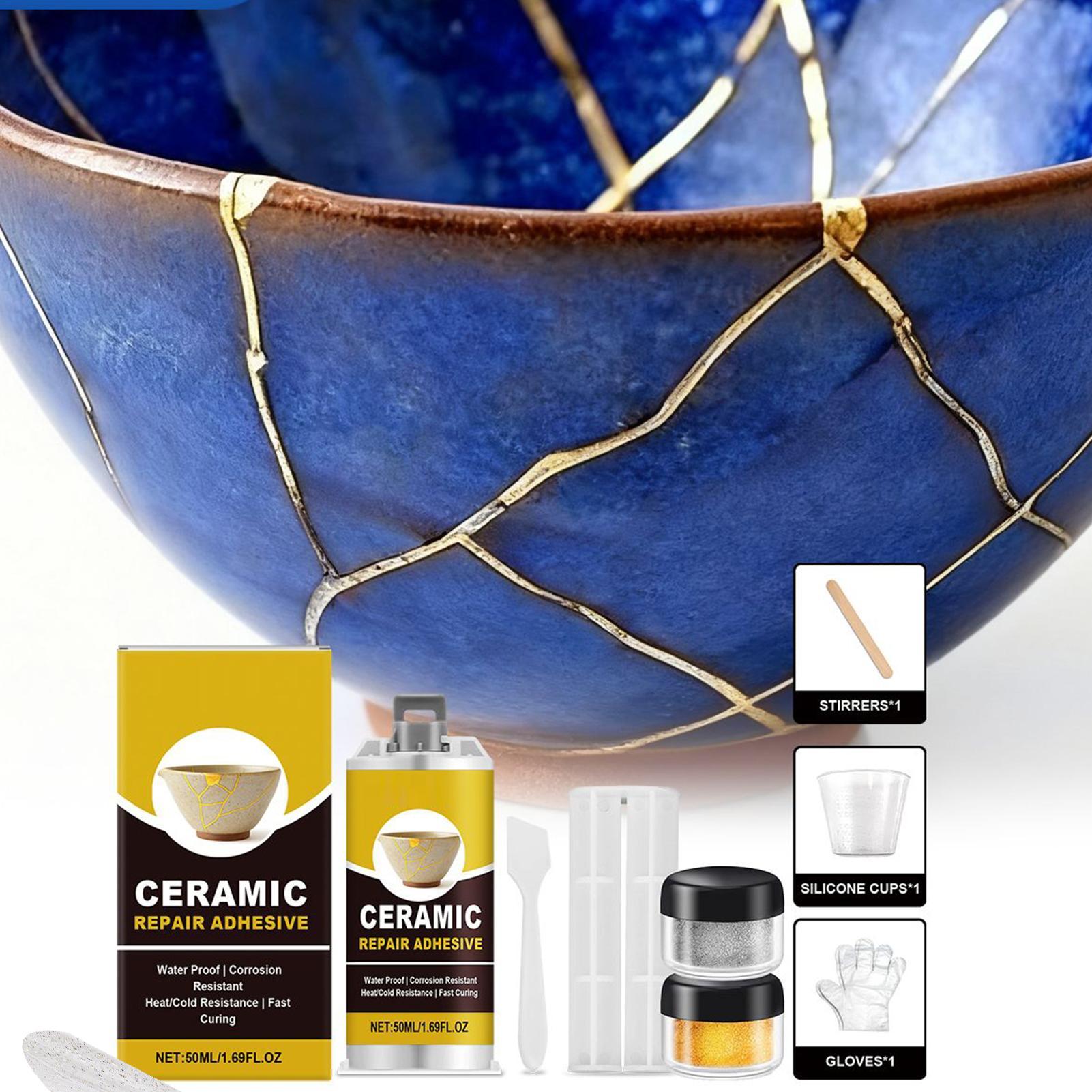 طقم إصلاح كينتسوجي، غراء سيرام - مراجعة Tile Grout Repair وسعره