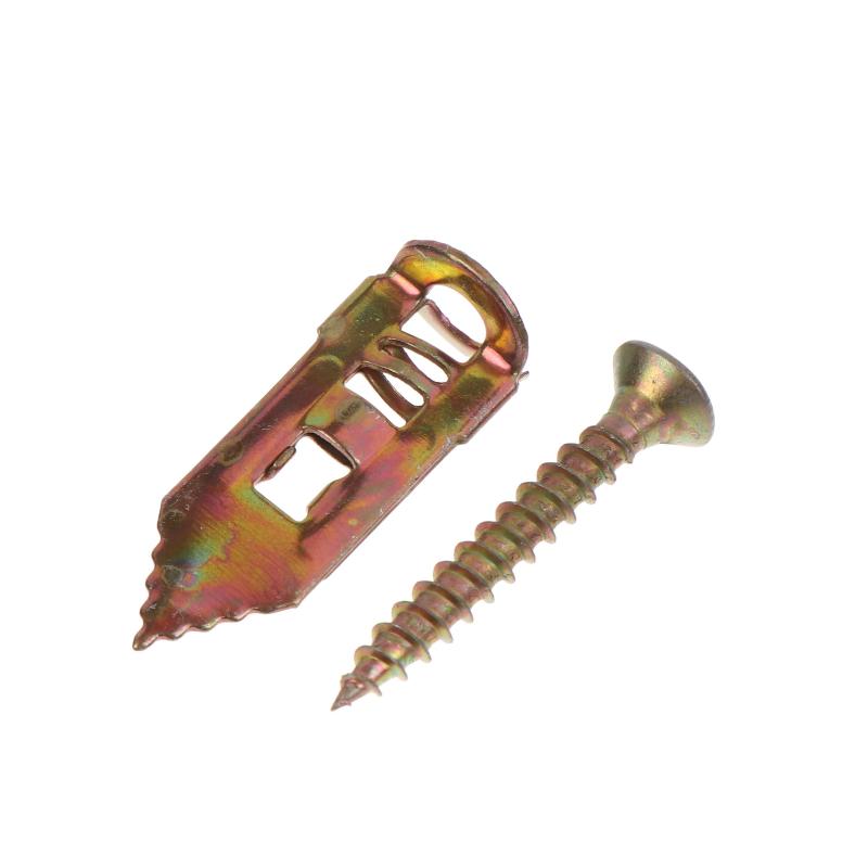 50 قطعة من مثبتات الجدران ذاتي - مراجعة Drywall Anchor Screw وسعره