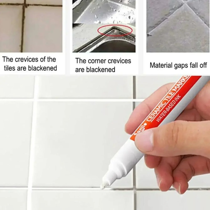 قلم ماركر مقاوم للعفن ومضاد لل - مراجعة Tile Grout Repair وسعره