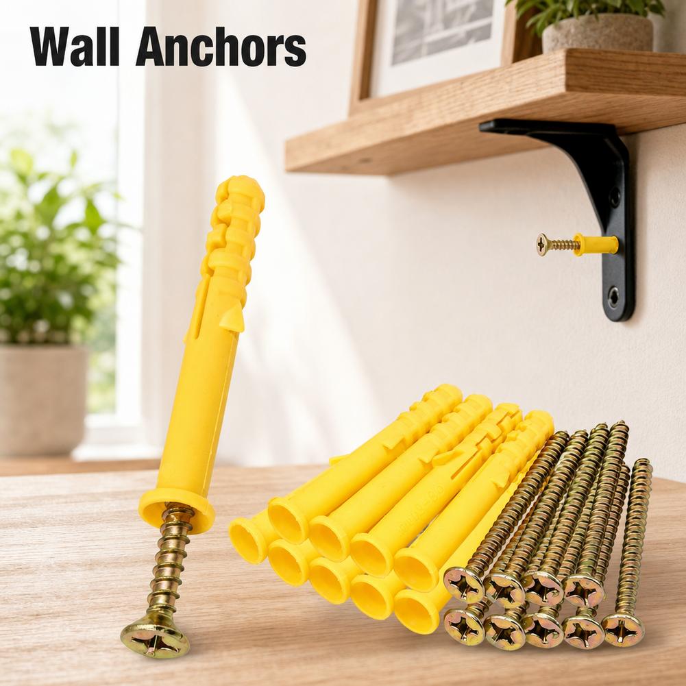طقم تثبيت الجدران الجافة M6 M8 - مراجعة Drywall Anchor Screw وسعره