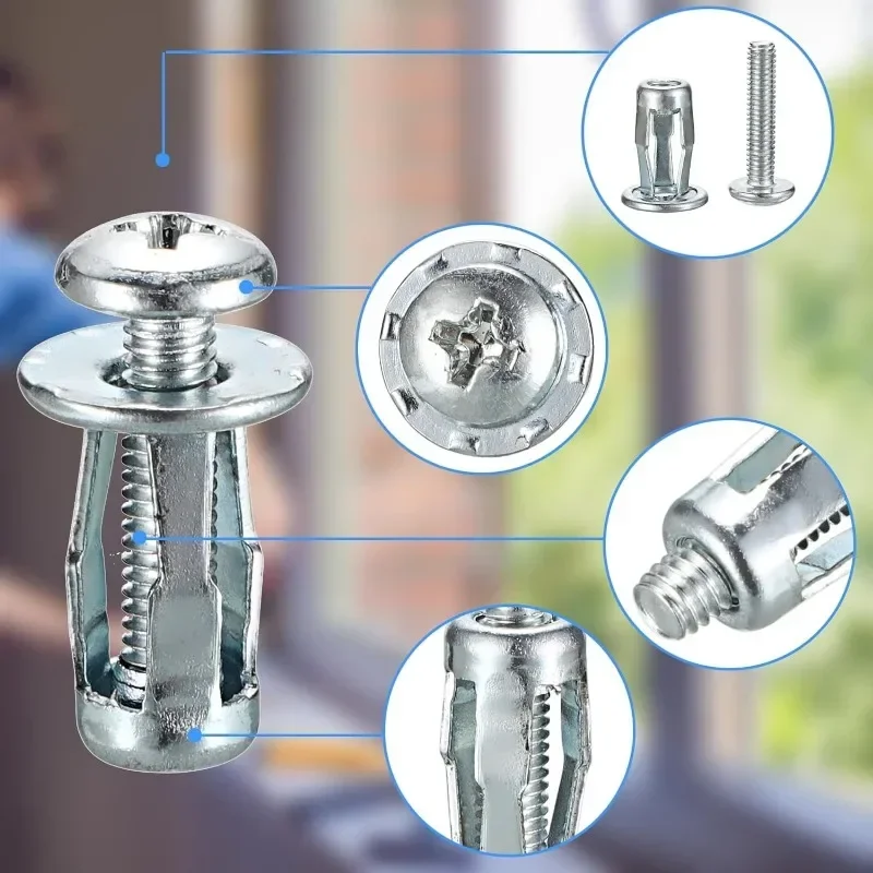 البتلة المسمار جاك المكسرات ال - مراجعة Drywall Anchor Screw وسعره