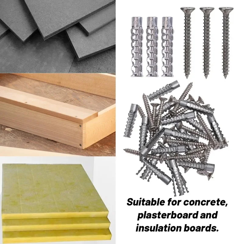 طقم مرساة جدار فولاذي متين أنب - مراجعة Drywall Anchor Screw وسعره