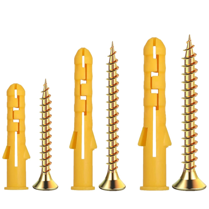 طقم براغي ومسامير بلاستيكية، م - مراجعة Drywall Anchor Screw وسعره
