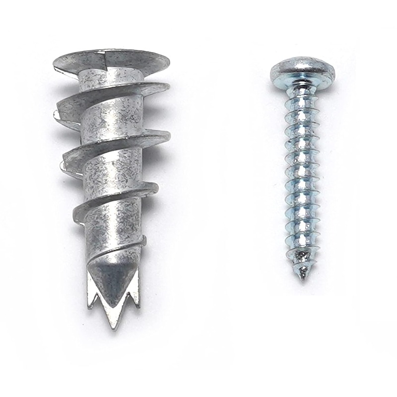 50/100 قطعة من الحوائط الجافة  - مراجعة Drywall Anchor Screw وسعره